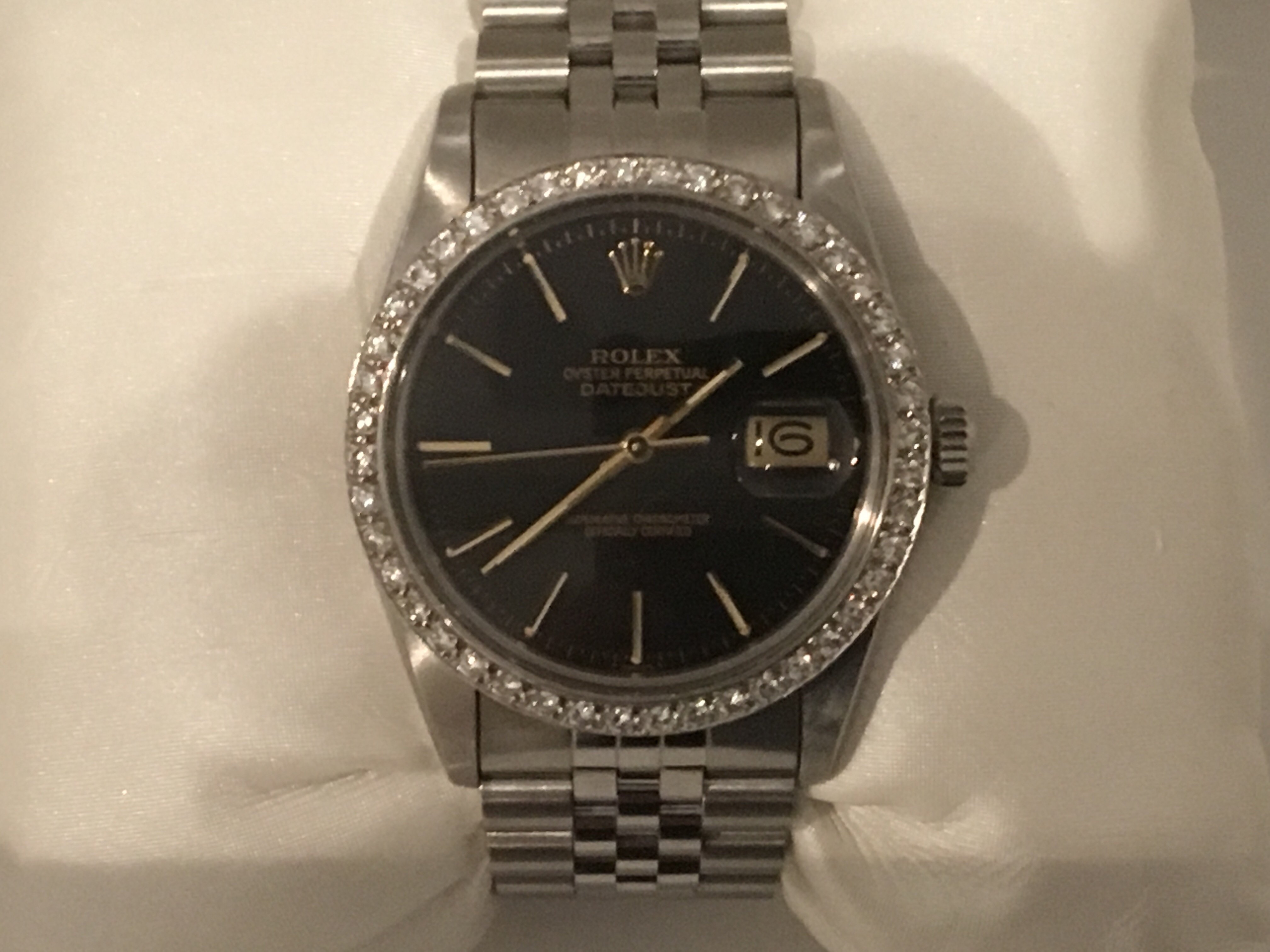 A Gents Rolex datejust Superlative Chronometer, full working order