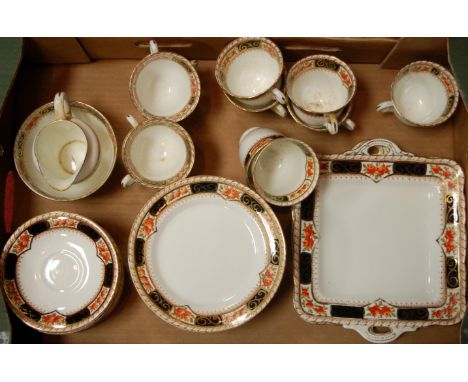 An early 20th century Sutherland china part tea service