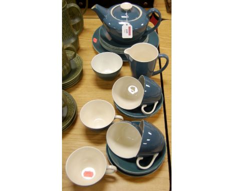 A Poole 6-place setting tea service