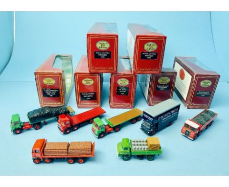7x EFE Commercial 1/76 Scale Diecast Trucks / Lorry All Boxed