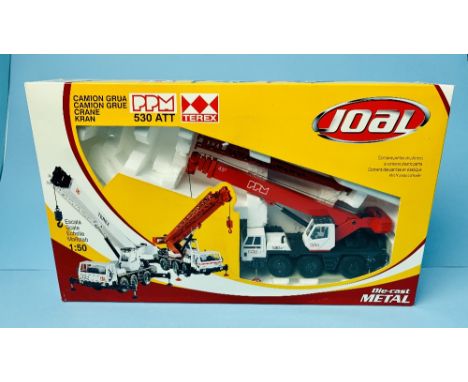 Joal Die-Cast 1/50 Scale 168 PPM 530 ATT Telescopic Crane PPM Livery Boxed