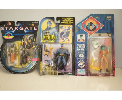 Legends of Batman Star gate & Reboot collectable action figure - all unopened 