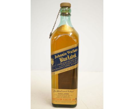 Johny Walker blue label scotch whisky 75cl unopened 