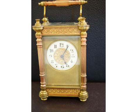 Early carriage clock with key 