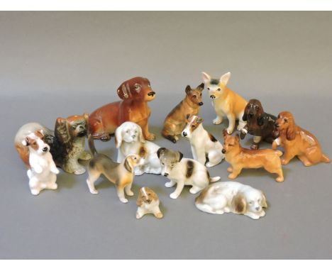A collection of dogs, 'K' series Doulton