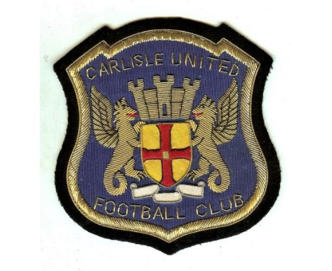 CARLISLE UNITED FOOTBALL CLUB BLAZER BADGE
Unused.