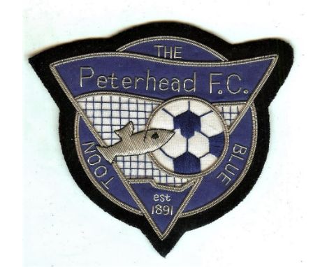 PETERHEAD FOOTBALL CLUB BLAZER BADGE
Unused.