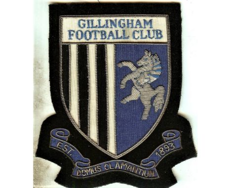 &nbsp;GILLINGHAM FOOTBALL CLUB BLAZER BADGE
Unused. 