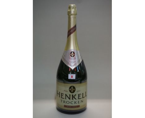 A 300cl jeroboam&nbsp;bottle of Henkell dry-sec sparkling wine.&nbsp; 