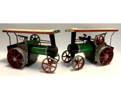 A Mamod TE1A steam tractor;  another (2) 
