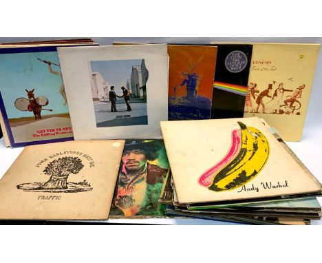 Vinyl Records - Lps 33RPM, Pink Floyd, Wish you were Here, Darkside of the Moon, More, other artist inc Jimmy Hendrix, Bob Dy