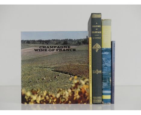 A Selection of 5 Books:- Champagne Wine of France Lallemand Editions 1968 A Guide to the Wines of Champagne Pamela Van Dycke 