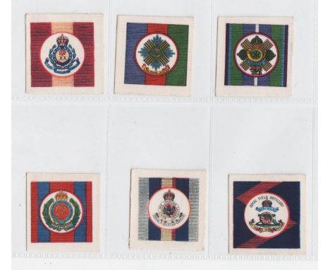 Trade silks, Happy Home Silk Button, 'K' size (set, 14 silks) (gd/vg)