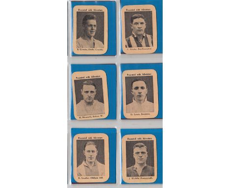 Trade cards, L. Youdell Collection, Thomson, Football Hunt The Cup Cards, 'K' size (set, 52 cards) (vg)