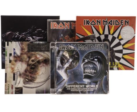 Iron Maiden CD Singles: thirty including limited editions, box sets, picture discs, Man On The Edge (with cards), No More Lie