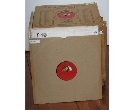HMV ‘DB’ series records: Sixty-seven (347-896), by Hempel, Melba, de Lucia / Huguet, Chaliapine, Ruffo, Schumann-Heink, Sembr