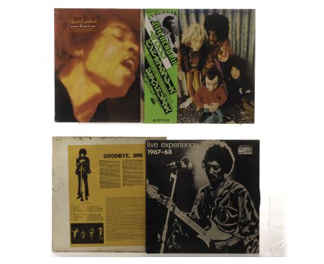 Jimi Hendrix: Band Of Gypsys - Polydor MPA 7006 Japanese issue album with puppet sleeve, obi and inner sheet in excellent con