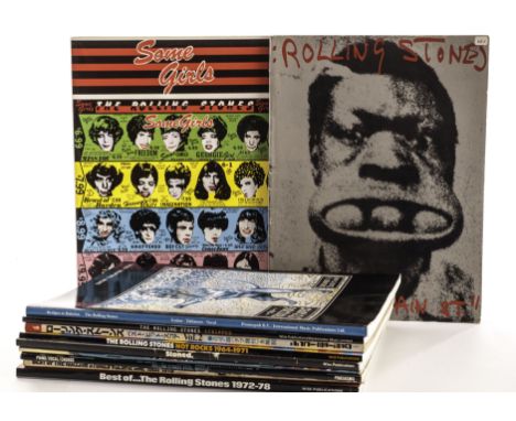 Rolling Stones Song Books: Eleven including Some Girls, Undercover, Stoned, Hot Rocks, Steel Wheels, Bridges To Babylon, Stri