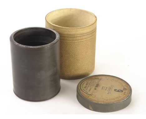 Pathé Salon cylinder: Litvinne: 348 Sapho Stances; and a carton for 2871 (Lassalle) (2)  mould patch at start, otherwise v. c