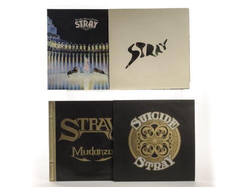 Stray Albums: four original UK issues on the Transatlantic label - Self Titled, Suicide, Saturday Morning Pictures and Mudanz