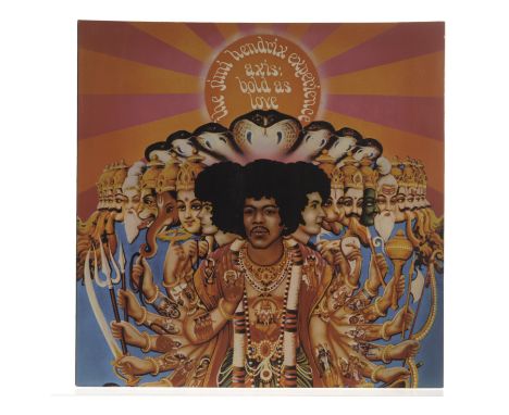 Jimi Hendrix: Axis Bold As Love - Track 612003 UK 1967 mono album, 1st press with insert, fully laminated gatefold sleeve in 
