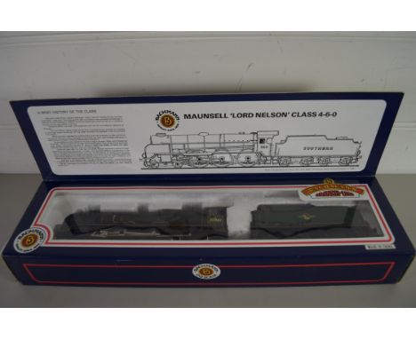 Boxed Bachmann 00 gauge 31-403 Lord Nelson "Lord Anson" BR green, No 30861 locomotive