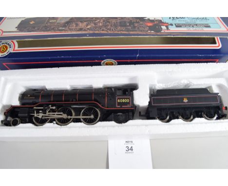 Boxed Bachmann 00 gauge 31-551 B2 Green Arrow BR black No 60800 locomotive