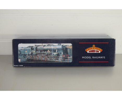 Boxed Bachmann 00 gauge 31-228 rebuilt Scot "The North Staffordshire Regiment" BR green E/emblem No 46141 locomotive