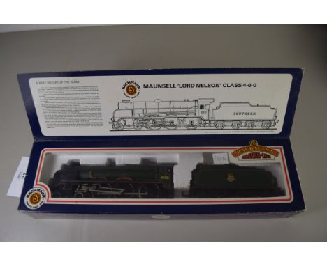 Boxed Bachmann 00 gauge 31-402 Lord Nelson "Sir Francis Drake" BR green No 30851 locomotive