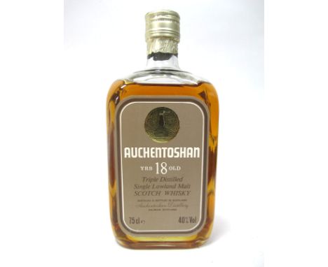 Whisky - Auchentoshan 18 Years Old Malt Scotch Whisky, 75cl, 40% Vol.