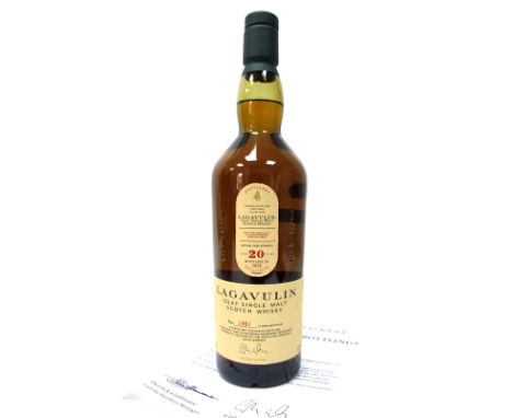 Whisky - Lagavulin Islay Single Malt Scotch Whisky Aged 20 Years Bottled in 2020 Exclusive To Commemorate Feis Ile 2020, bott