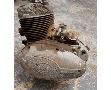 A Villiers twin cylinder partial engine