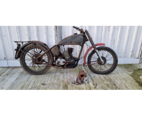 c.1942 Matchless G3/L, 349cc, project. Registration number not registered. Frame number 49452. Engine number 40/G3L 13016 plu