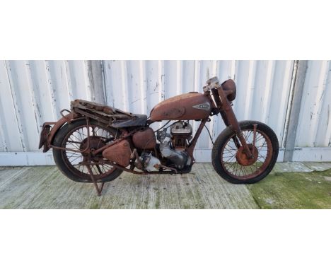 c.1952 Arial VB600 sidevalve, project. Registration number not registered. Frame number not found. Engine number TC1117. Sold