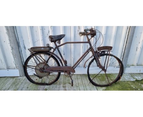 c.1953/57 BSA Winged Wheel, 35cc, project. Registration number not registered. Frame number not found. Engine number not foun