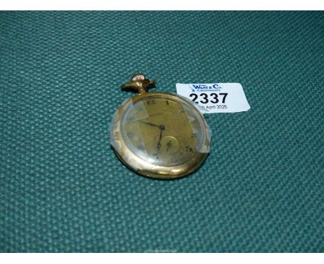 A crown-wound Pocket Watch, A.W.W. & Co., Waltham, Mass, 17 jewels, No. 22720770 (the movement not running at the time of lot