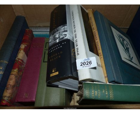 A number of books to include: National Trust Properties, The Plantagenets, The Botanical Illustrations of George Ehret.