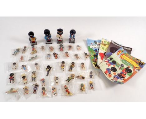A collection of Robertson's Jam figures and badges -&nbsp;These items are listed on the basis they are illustrative of a bygo