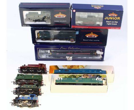 Ten locos: Bachmann Branch-line 32-206 8751 Pannier tank GWR DCC ready (E) (BVG-E); Bachmann Branch-line 32-404 class 25/3 di