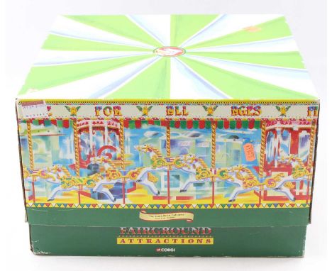 Corgi 1/50 Scale Model Fairground Attractions CC20401 The South Down Gallopers with polystyrene packaging pieces, outer box i