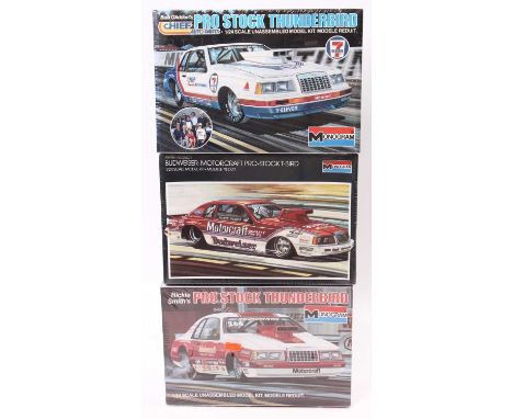MONOGRAM 1.24 scale, Pro Stock kit, 2210 Bob Glidden’s ‘7-Eleven/Chief’ Thunderbird 492 ci Pro Stock 1983, 2218 Rickie Smith’