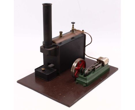 Stuart Turner Spirit Fired Steam Plant, comprising Babcock 504 Spirit Fired Boiler, powering a Stuart Turner S50 Horizontal e
