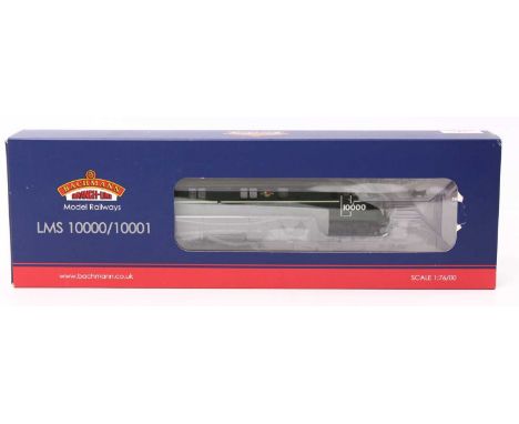 Bachmann Branch-line 31-996 LMS 10000 diesel, BR green with eggshell blue waistband, 21DCC fitted, engine has Zen Decoder fit