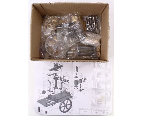 Chiltern Model Steam Single Cylinder Beam Engine kit, un-made example with paper work 