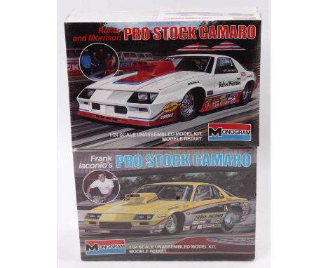 MONOGRAM 1.24 scale, Pro Stock kit, 2216 ‘Reher &amp; Morrison’ 1983 Camaro V8 Pro Stock Lee Shepherd 1983 Champion &amp; 221