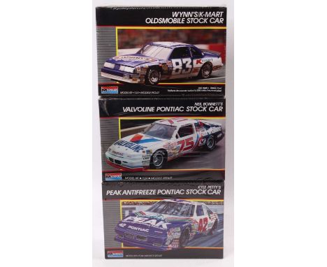 MONOGRAM 1.24 scale, NASCAR kit, 2779 ‘Wynns’s/K-Mart’ Oldsmobile Cutlass #83 L.Speed 1987 Season, 2787 ‘Valvoline’ Pontiac G