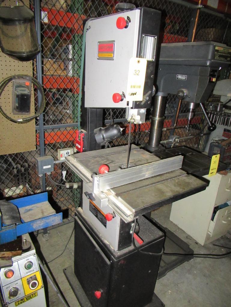 Craftsman Professional 14 in. Bandsaw, M/N 119.224010, Throat Width 13