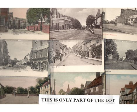 Herts A-K, 20 cards incl street scenes, horse fair, market Reserve: £24