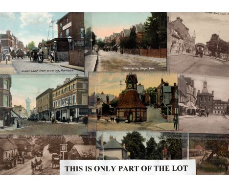 Surrey (K-Z) 19 printed cards 14 street scenes etc Reserve: £26