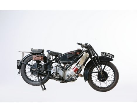 Property of a deceased's estate 1929 Scott 498cc TT ReplicaRegistration no. RA 8984Frame no. 2908MEngine no. FZ2129ABradford-